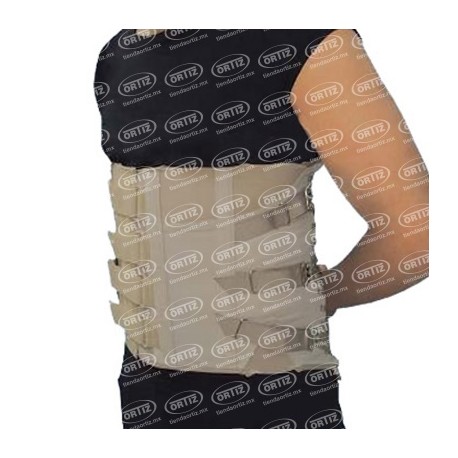 FAJA LUMBOSACRA TELA-AGUJETAS LARGA UNISEX MOD. 9071-267